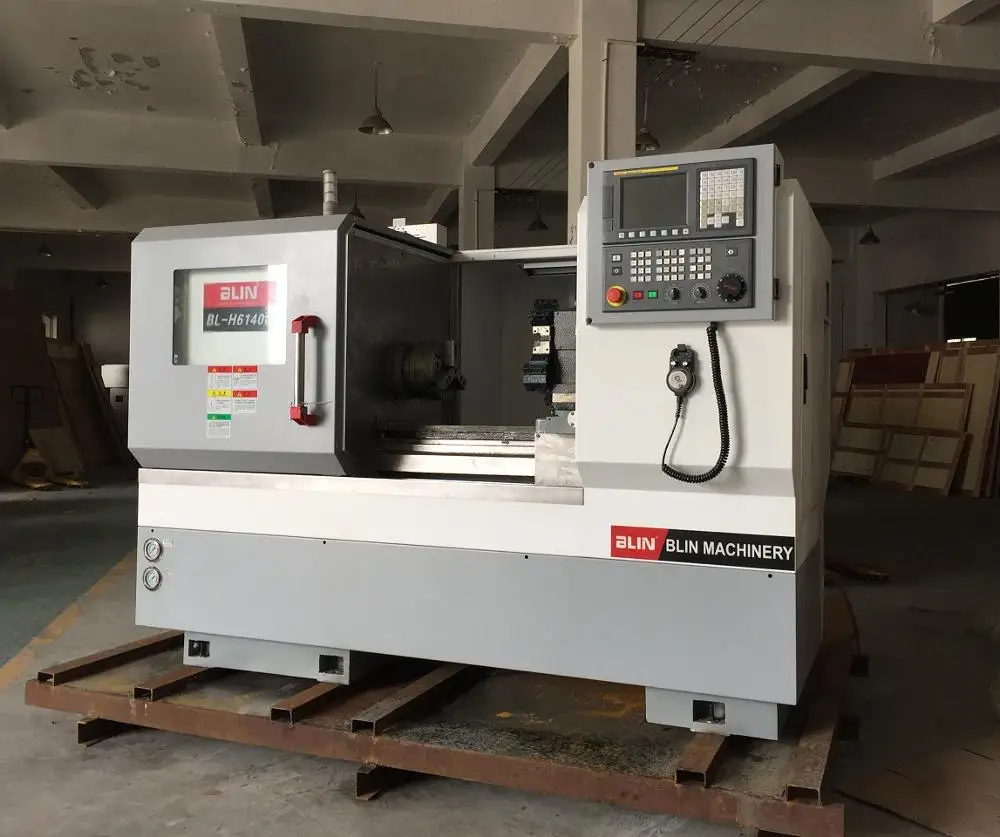 
Small High Precision machinery Flat Bed CNC Cutting Lathe Machine CK6140 with c axis(BL-H6140C) 