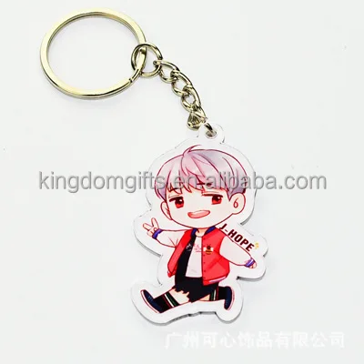 Acrylic Keychain One/Two Sided Custom Keychain, Plastic Keychain Custom Made