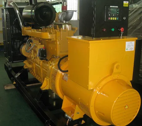 3 phase 80kw biogas. powertec generator with American engine