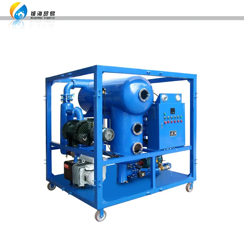 3000L/H Transformer Oil Dehydration Purification Plant 50L/Min Insulation Purifier