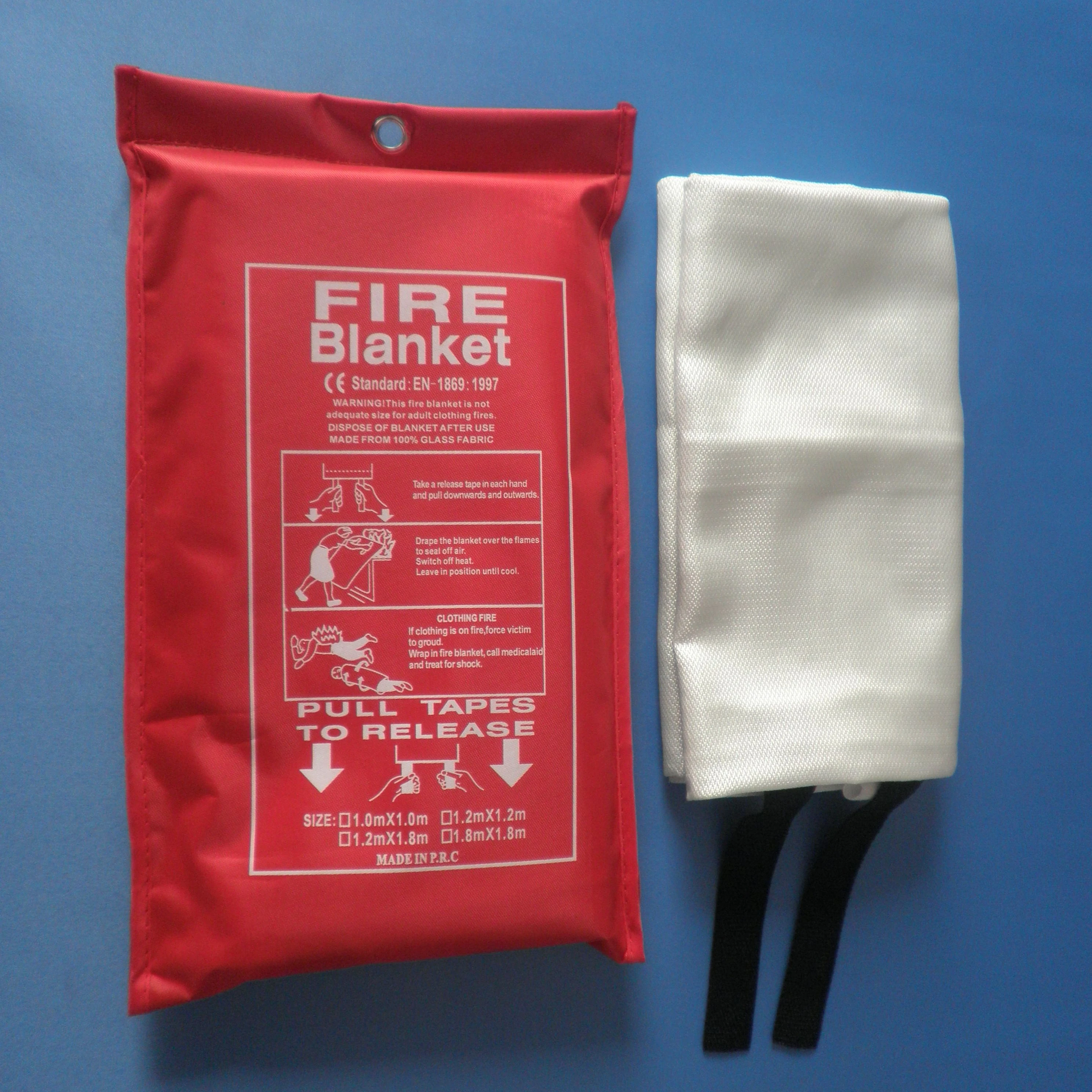 
 Стекловолоконное одеяло EN1869 для огнеупорной сварки  