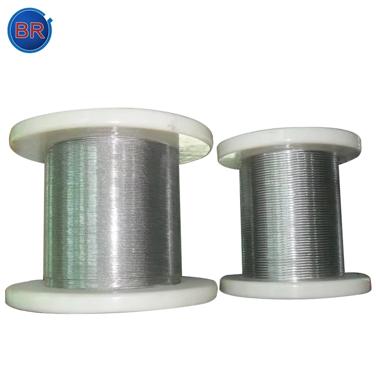 6x7 горячий окунутый гальванизированный стальной трос для изготовления вешалки