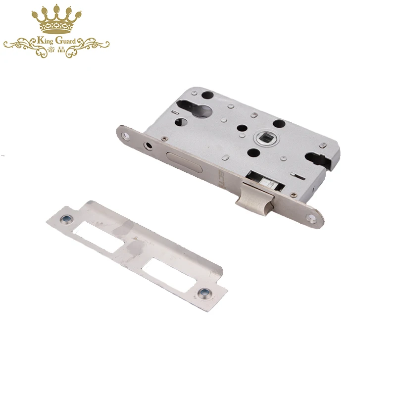 European style exterior door handle zinc alloy door lock golden luxury engraving panel handle lock set