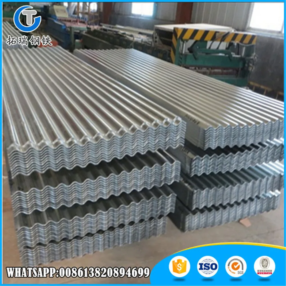 Chinese Supplier Corrugated Galvanized Roof Panels Zinc Sheet Metal Siding