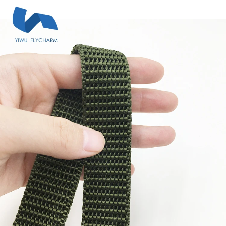Yiwu manufacturer  color nylon webbing strap for bags