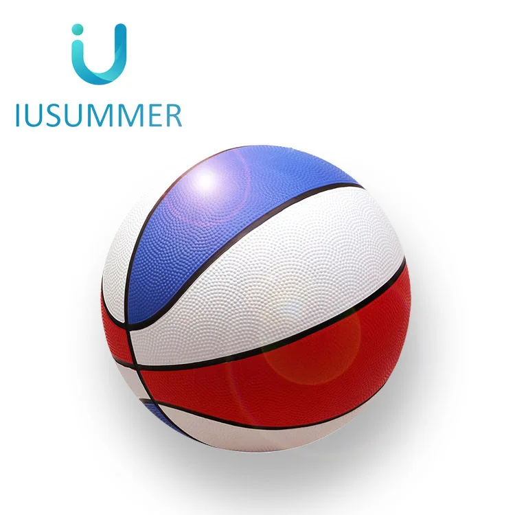 Low Price Rubber Basketball Suitable for Promotion Activities Printed Custom Logos