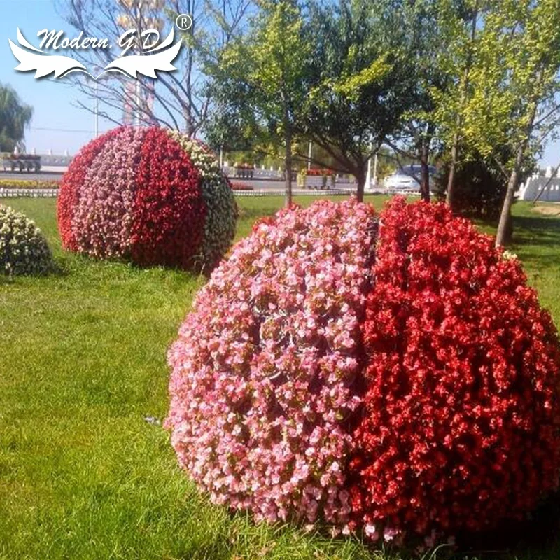 Vertical Tower Garden outdoor planter wall deco Plant Flower Ball