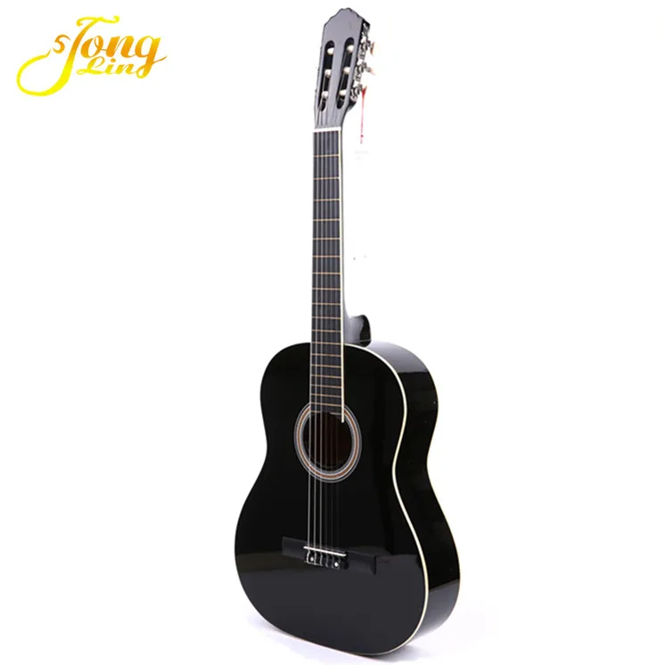 Китайская дешевая Классическая гитара для начинающих 39 дюймов для студентов