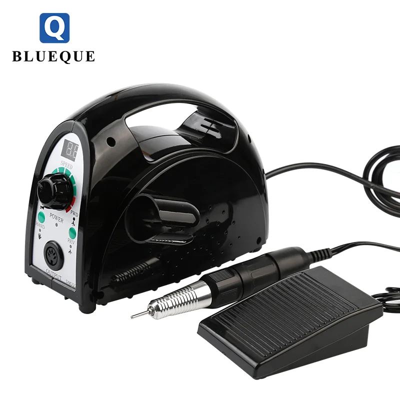 BLUEQUE 2019  professional  strong nail machine nail drill 35000RPM