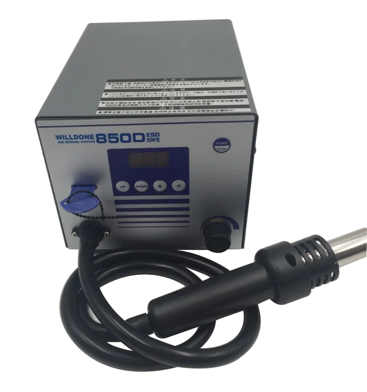 Hot Seller ESD Safe SMD Rework Station Willdone 850D