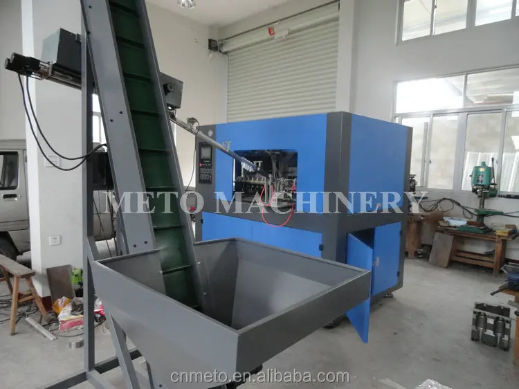 KM-600 6 полости ПЭТ бутылки (для воды) воздуходувки машина Servo