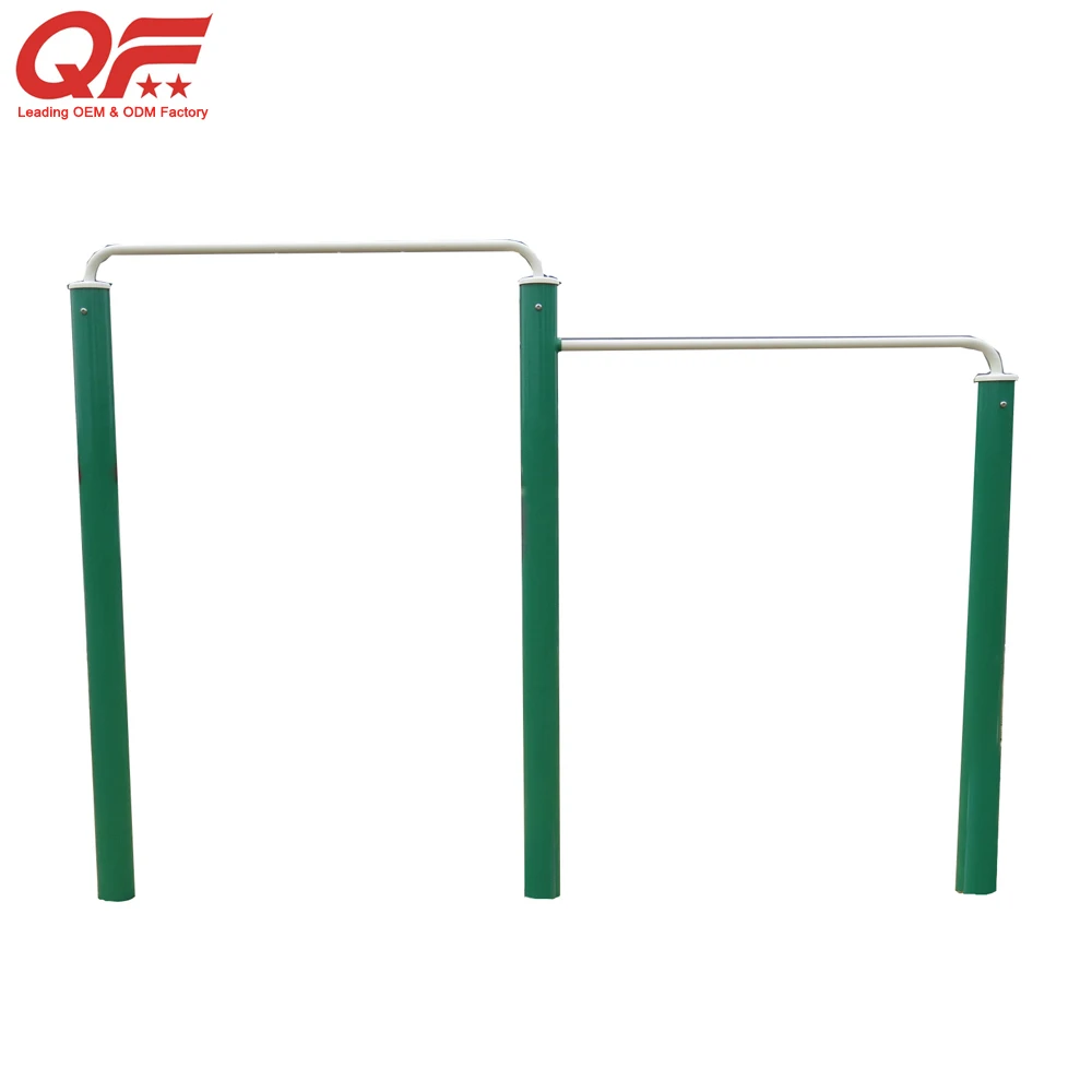 Outdoor Exercise Stations Calisthenics Dip Bars