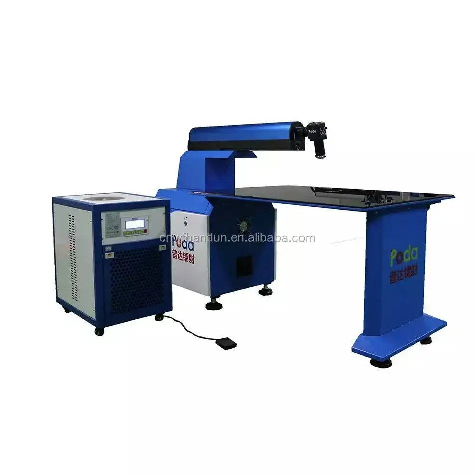 stainless and aluminum advertising letter automatic welding machine