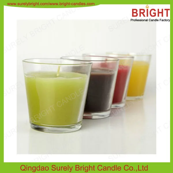 5oz 12oz 24oz Wholesale Clear Custom Candle manufacturer Glass Jars Scented Soy Natural  Candles
