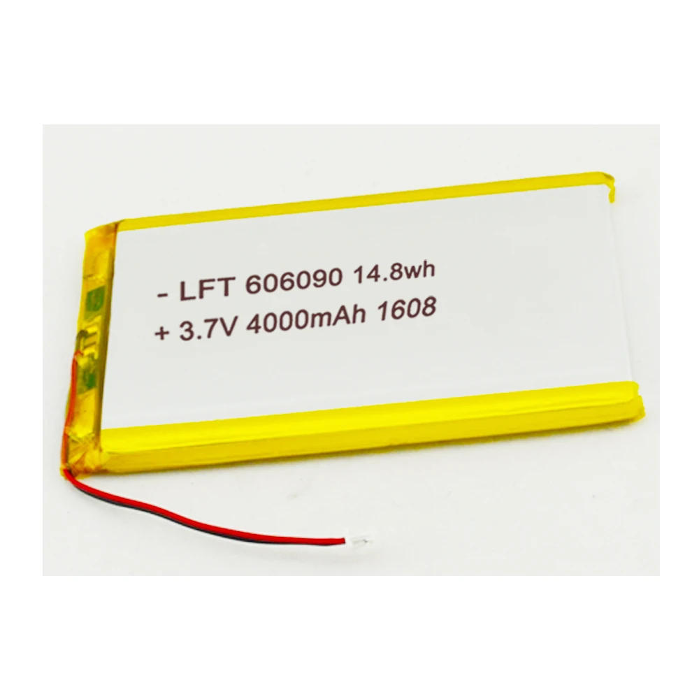 Chinese Factory chief hot selling 3.7v 4000mah 606090 polymer li-ion 3.7v 7.4v battery
