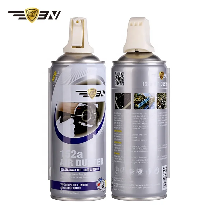 Pressurized 152a Air Duster(227g) for Cleaning Electronic Products, Dust-Off Compressed Gas Air Duster for Electronic Equipments