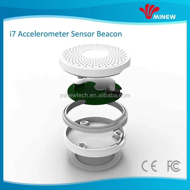 Outdoor motion sensor tracking beacon wireless accelerometer sensor