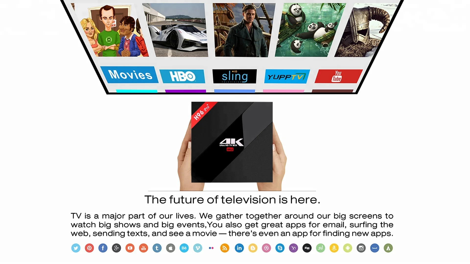 ТВ коробка Amlogic S912 Восьмиядерный умные телевизоры коробка Android 2 ГБ + ГБ 16 H96 PRO плюс