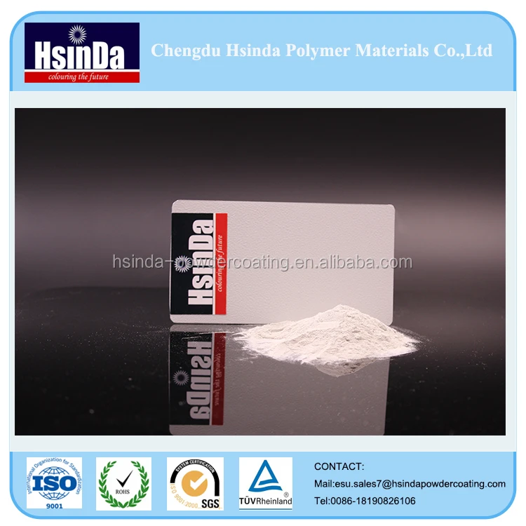Epoxy polyester metallic effect high oil repellent performace spraying powder