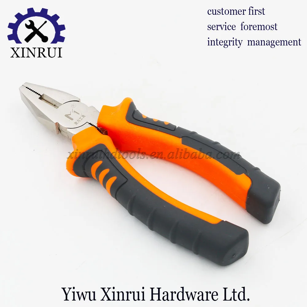 High quality professional 8 inch Germany type combination pliers linesman plier