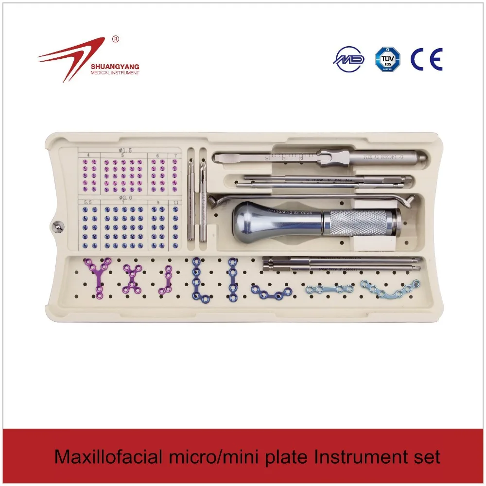 Maxillofacial surgery instrument surgical instruments prices (autoclave)