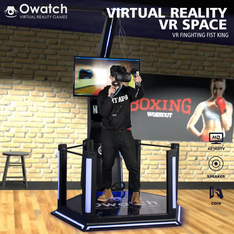 Owatch VR Space Virtual Reality Standing Simulator Games Platform with HTC Vive