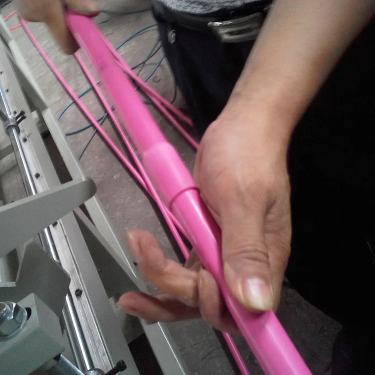 Chinese manufacturer double dual electrical conduit pipe extrusion line