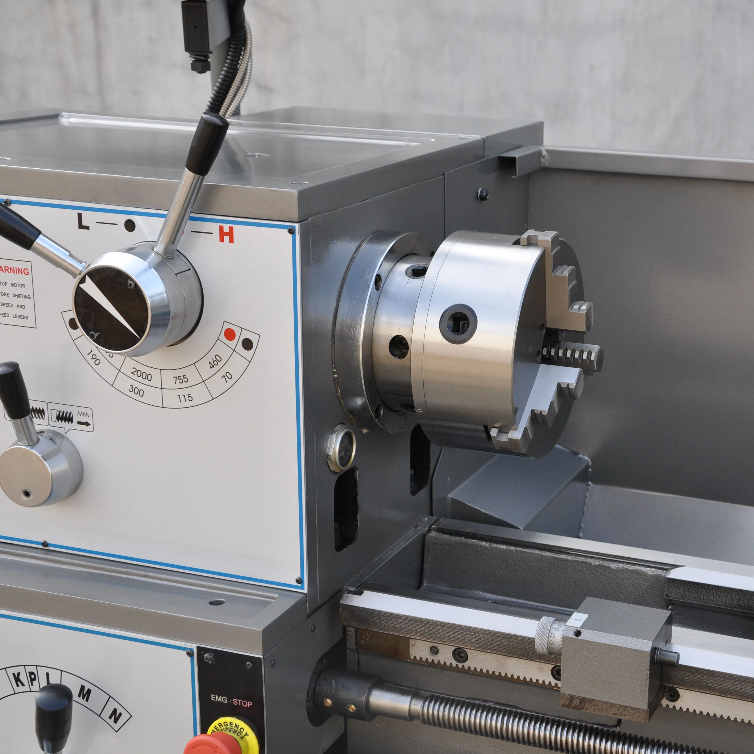 mini lathe metal kaida light and metal mini bench lathe GHB-1440A digital lathe