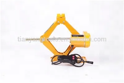 Hot Selling CE ISO Chinese Supplier Manufacturer OEM Auto DC12V 2T Portable Electric Scissor Car Jack for Quick Repair Tools Kit