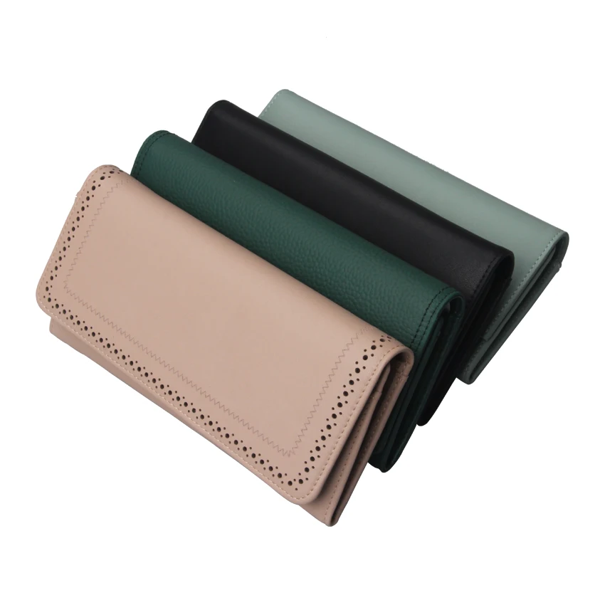 Женский Длинный кошелек из натуральной кожи