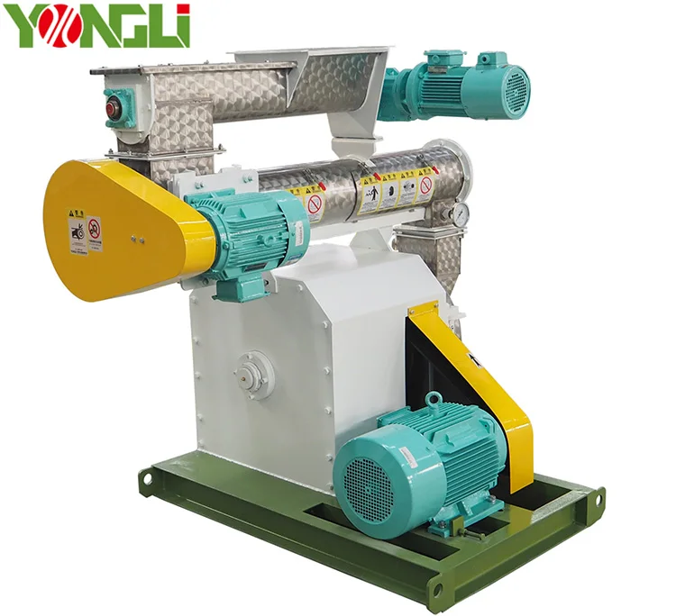 Chicken,dog,cat,cow,pig poultry feed pellet production line