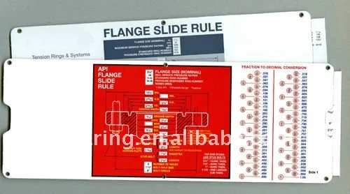 Plastic Flange Slide Rules SC5