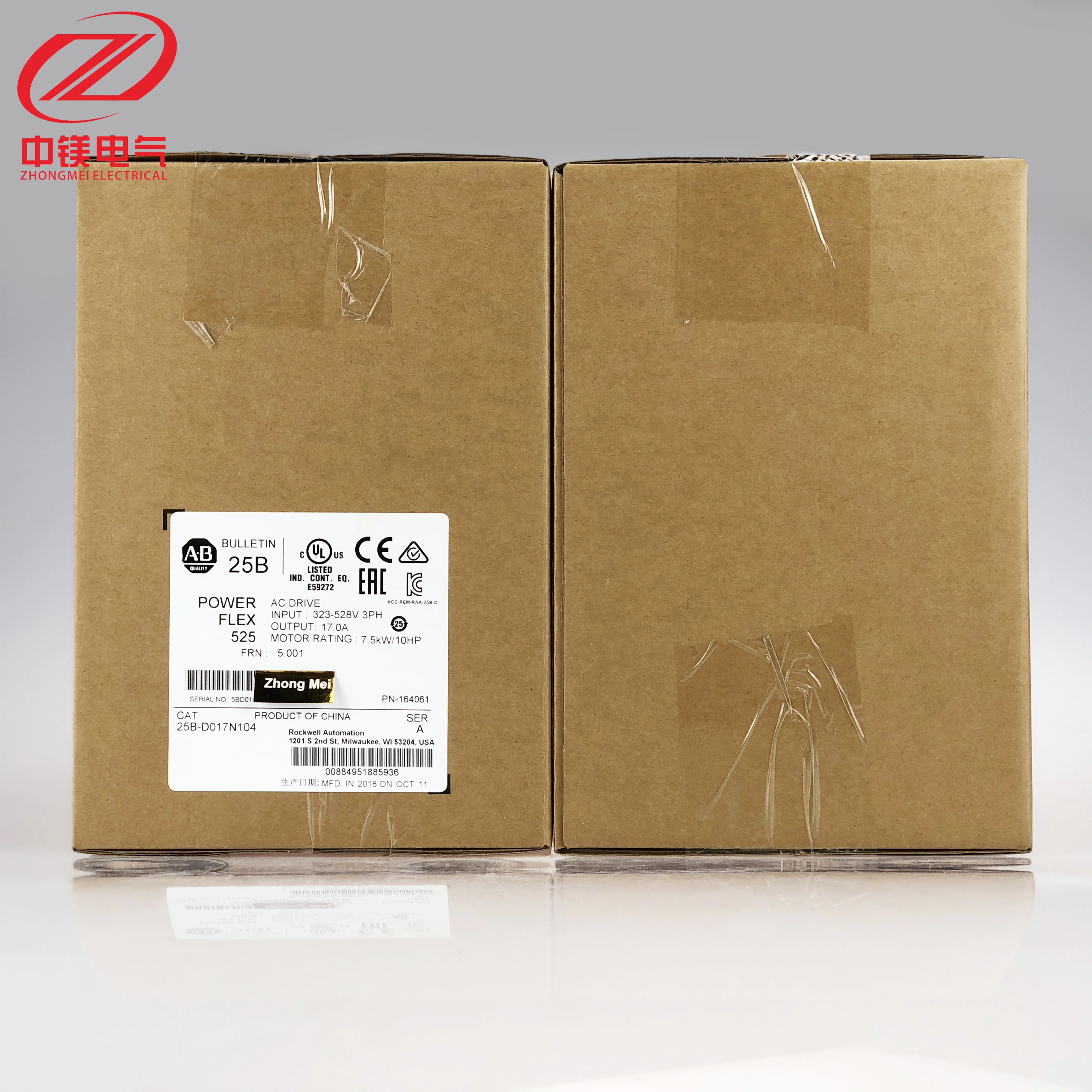 Преобразователь частоты Powerflex525 25B-D017N104 Allen-bradley