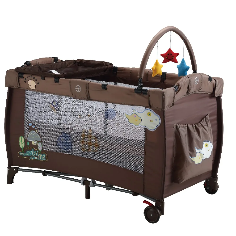 Многофункциональный Дети манеж играть двор детские кроватки кровать с пеленальный столик