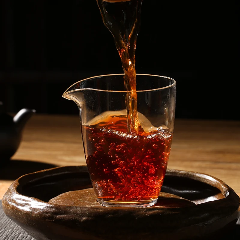 
C Hot sale Puer Pu erh Ripe Tea black tea health care wholesale price per pie PUER TEA 