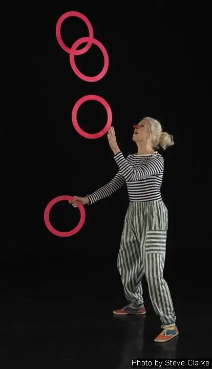 Juggling Acrobatics  Rings Bracelet Props Hand Wristband Clown Acrobatics Toy Kids