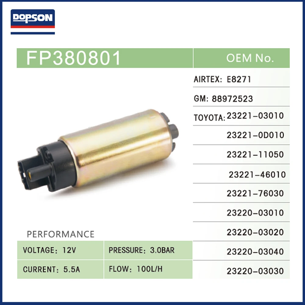 fuel pump  OE 23221-11050 23221-46010 23221-76030 for Japanese car