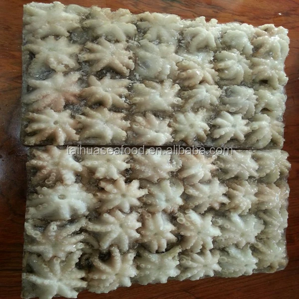 Замороженный кипяченый короткий ногой осьминог в форме цветка