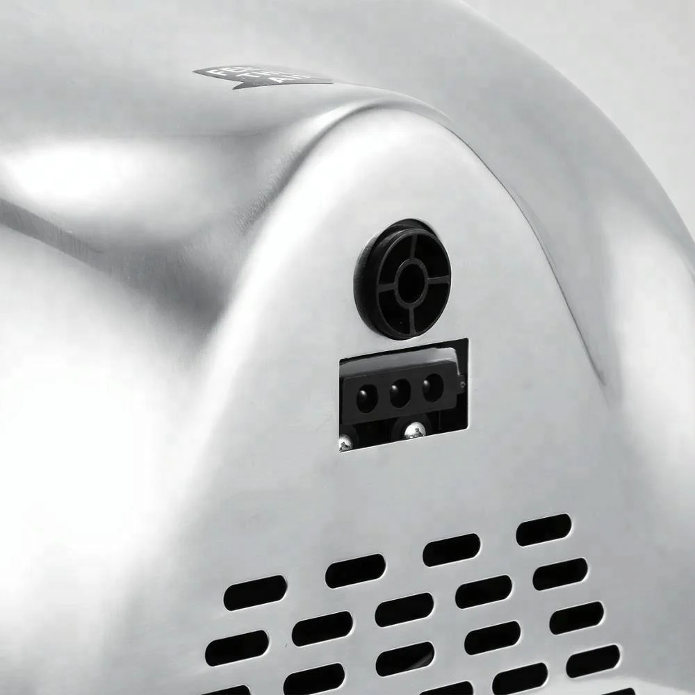  Высокоскоростная электрическая сушилка для рук из нержавеющей стали с автоматическим датчиком мощностью 1800 Вт