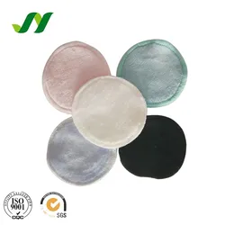 Beauty Skin Care Organic Reusable Washable Round Facial Cleansing Makeup Remover Cotton Pads
