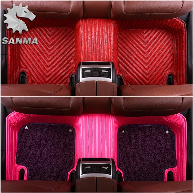 Waterproof Car Floor Mats  Opel Astraaudi A4 FloorLiner Front & Rear Carpet For Skoda Octavia