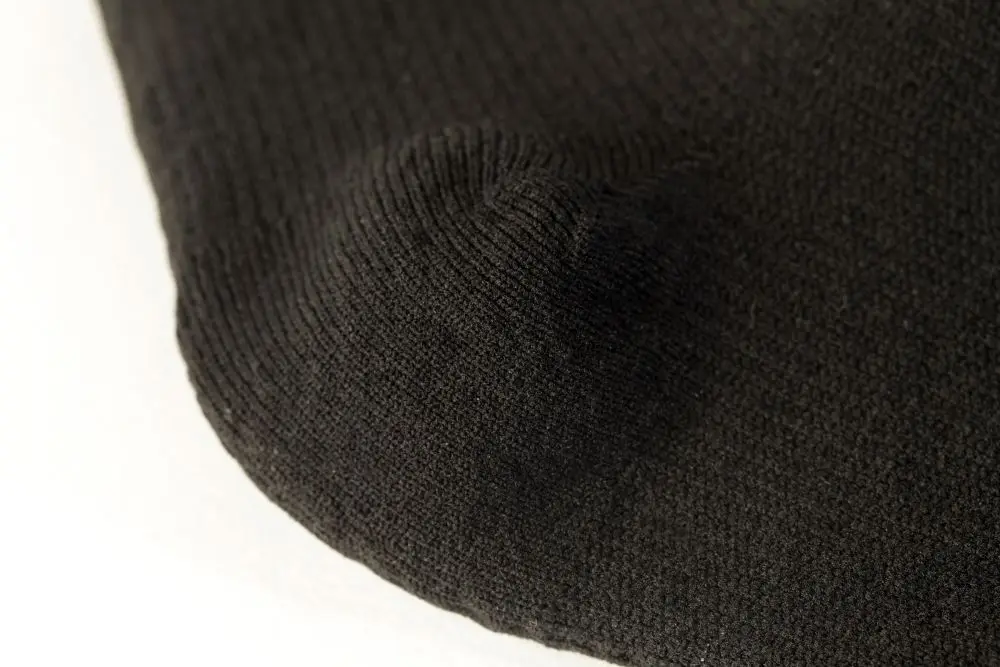 High Elastic Fiber Nylon Waterproof Breathable Socks, Coolmax Comfort Running Riding Outdoor Sport Socks Black