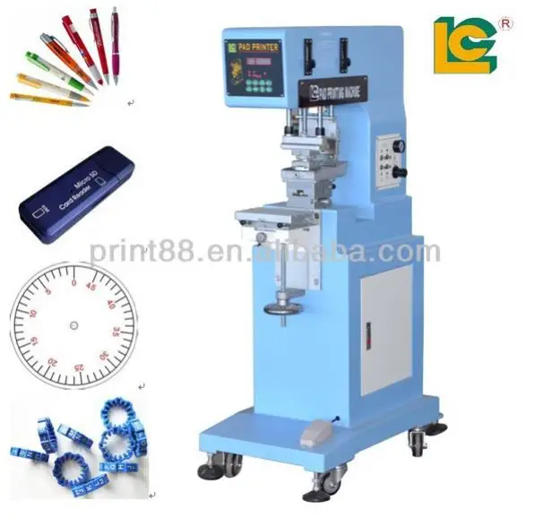 single color ink tray pad printer tempo printer for sale LC-PM1-100