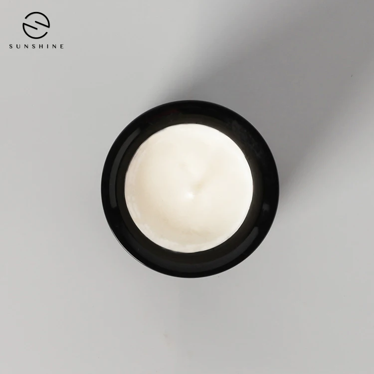 Роскошные банки для свечей из черного мрамора для свадебного декора