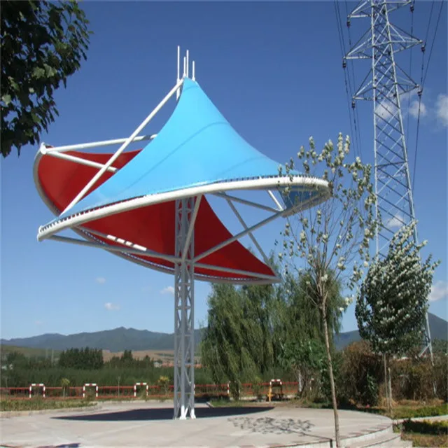 
Car Parking Shed Design with Excellent Seismic PVC Membrane Structure 