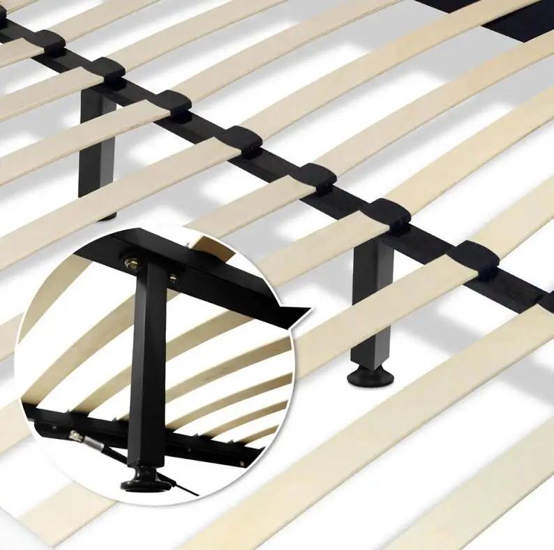 Ottoman storage bed with gas lift mechanism