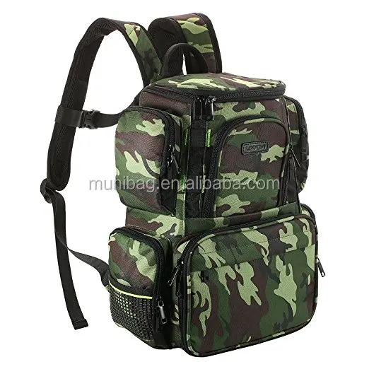 
Multifunctional Fishing Tackle Utility Bag Water-Resistant Fishing Bag 