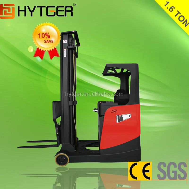1.6Ton High Efficiency Electric Forklift Reach Truck