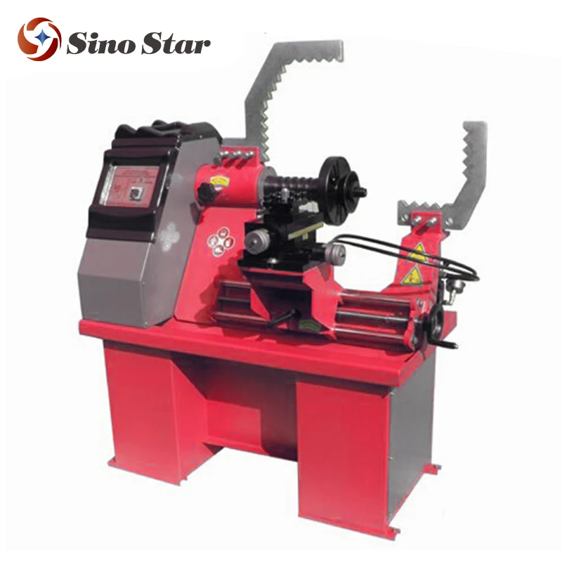 Automatic Rim straightening machine repair lathe with good quality SS-AAR95