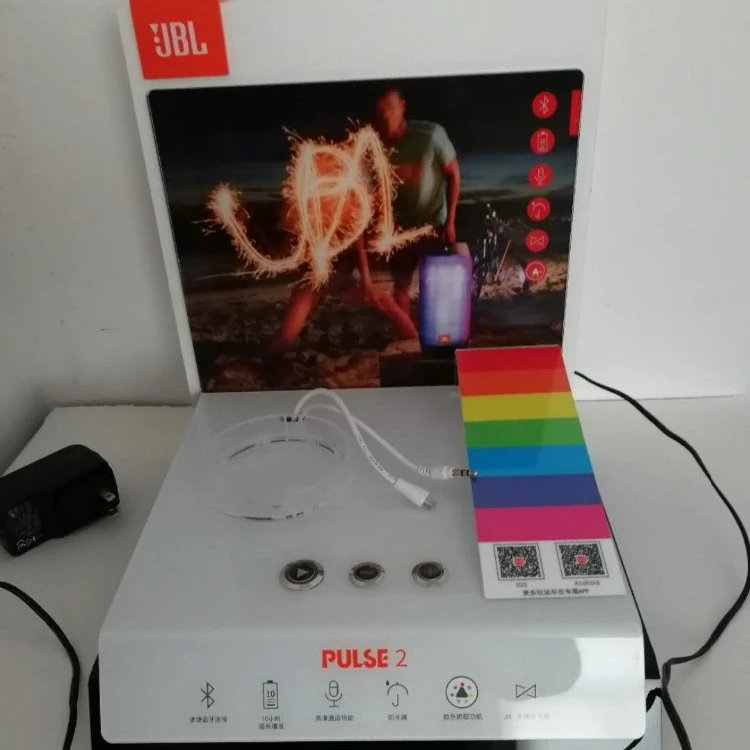 
Акриловая подставка для динамика с основанием и светодиодным освещением для JBL 